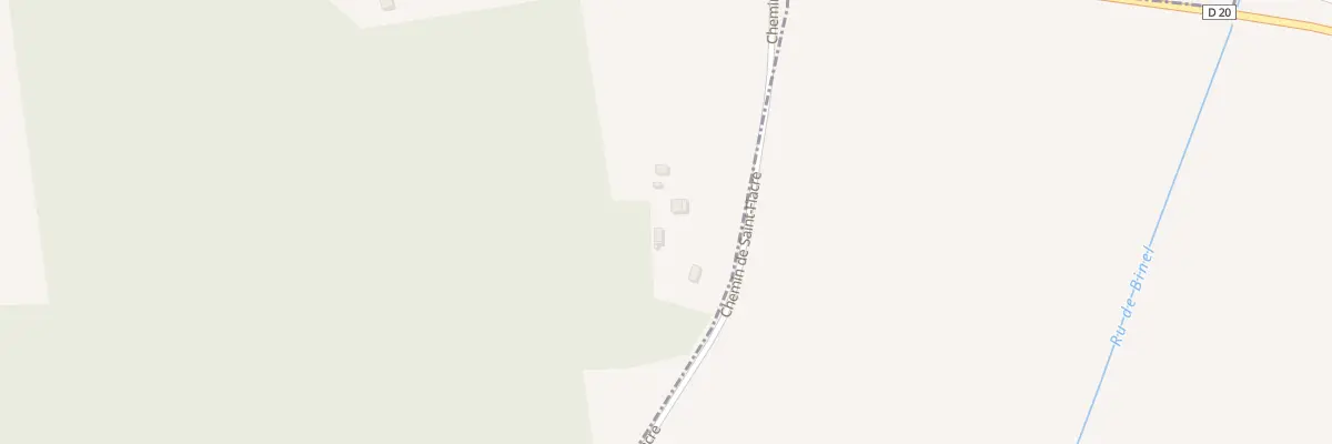 Plan du 16 Che de St Fiacre à Tigeaux