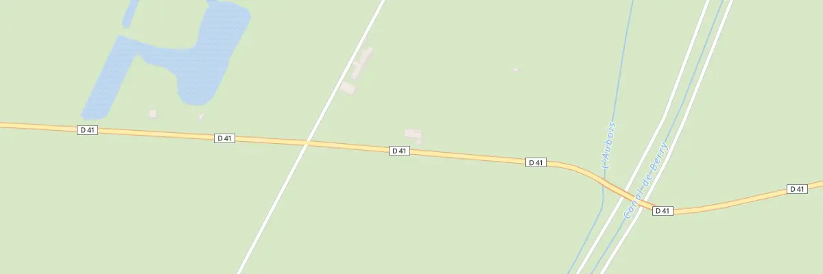 Plan du 2 Les Lands à Sancoins