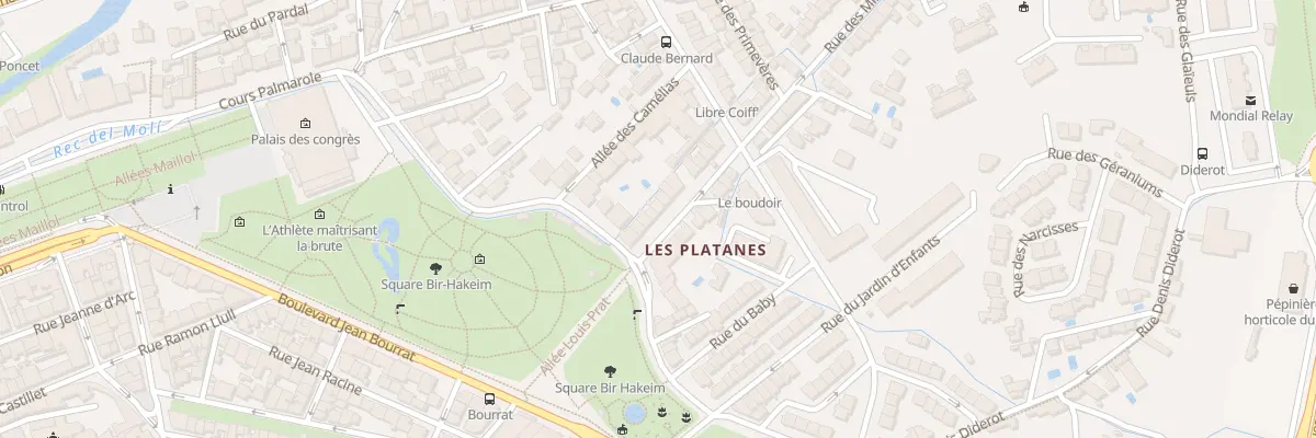 Plan du 7 Rue des Mimosas à Perpignan