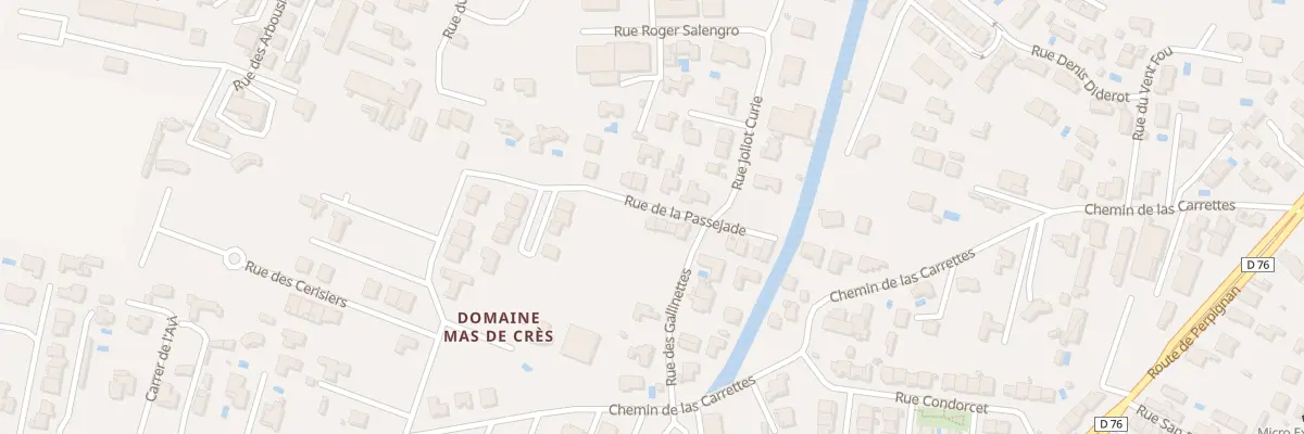 Plan du 21 Rue de la Passejade à Pia