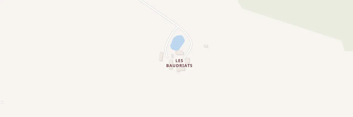 Plan du 336 Les Baudriats à Rogny-les-Sept-Écluses