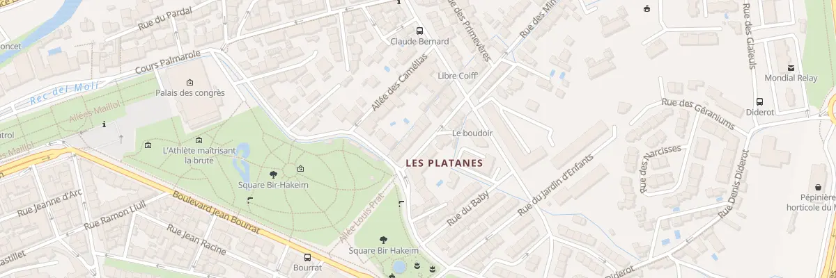 Plan du 9 Rue des Mimosas à Perpignan