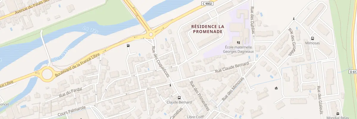 Plan du 6B Rue Lt Farriol à Perpignan