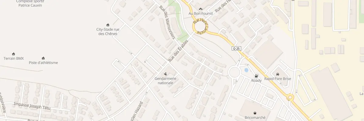 Plan du 7 Rue des Peupliers à Crépy-en-Valois