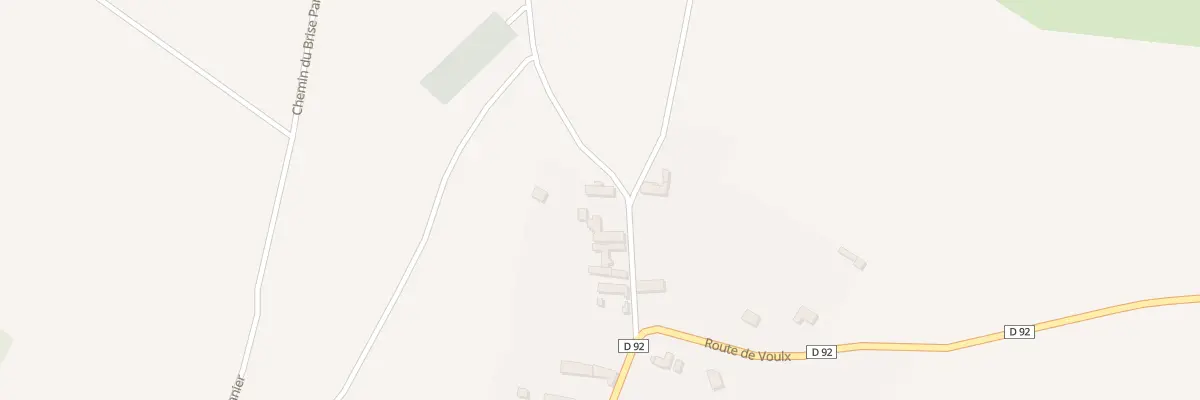 Plan du 19B Rte de Flagy à Villemaréchal