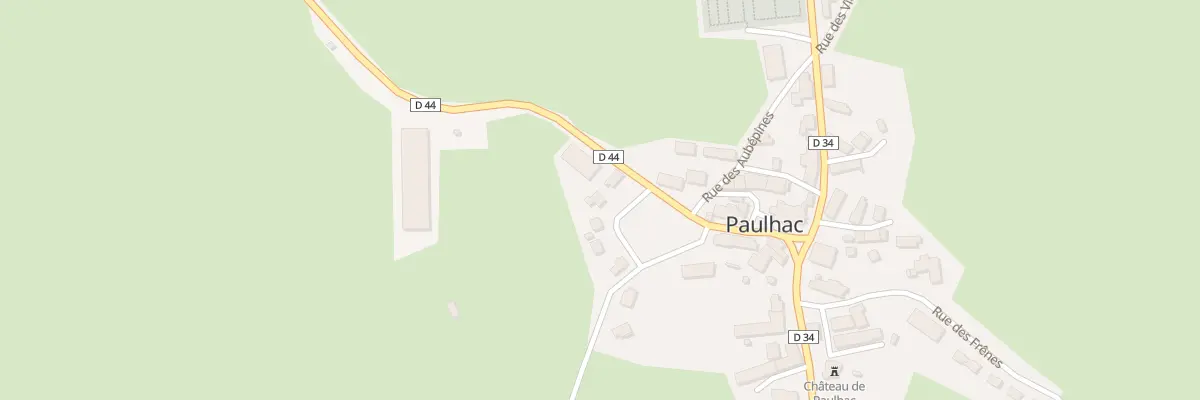 Plan du 5084 Le Bourg à Paulhac