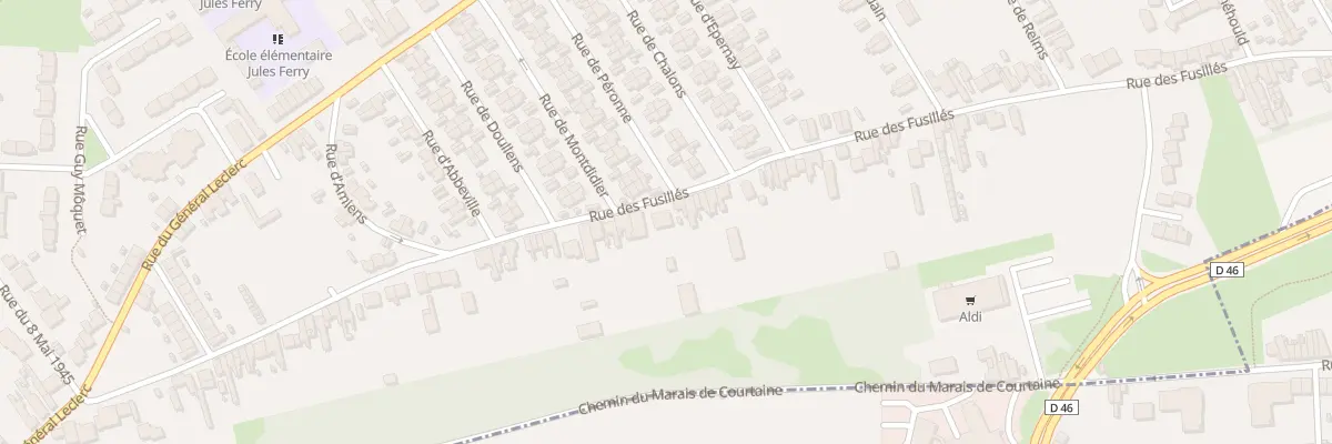 Plan du 145 Rue des Fusillés à Fouquières-lès-Lens