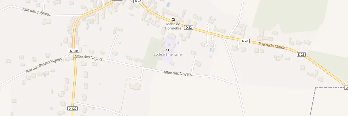 Plan du 19 All des Noyers à Dormelles