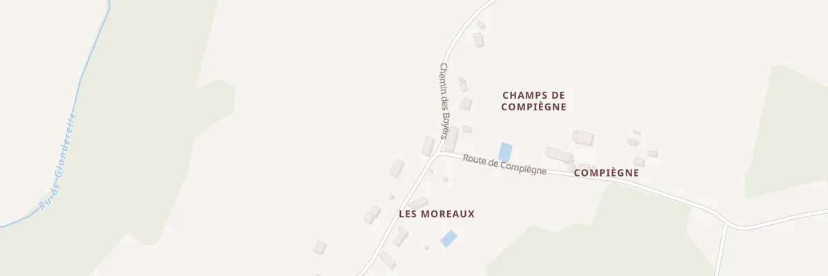 Plan du 5 Che des Boyers à Château-Renard