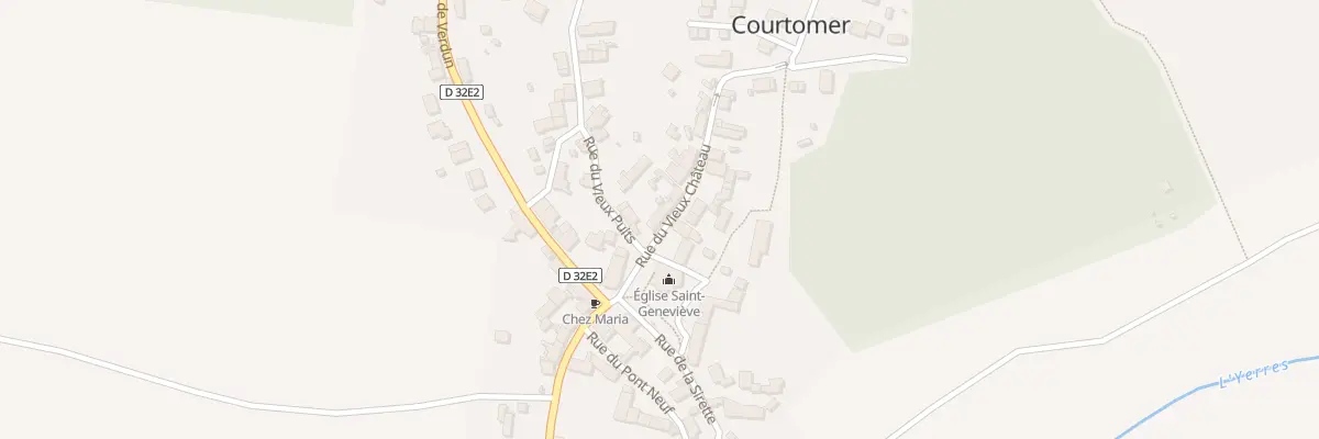 Plan du 11 Rue du Vieux Château à Courtomer