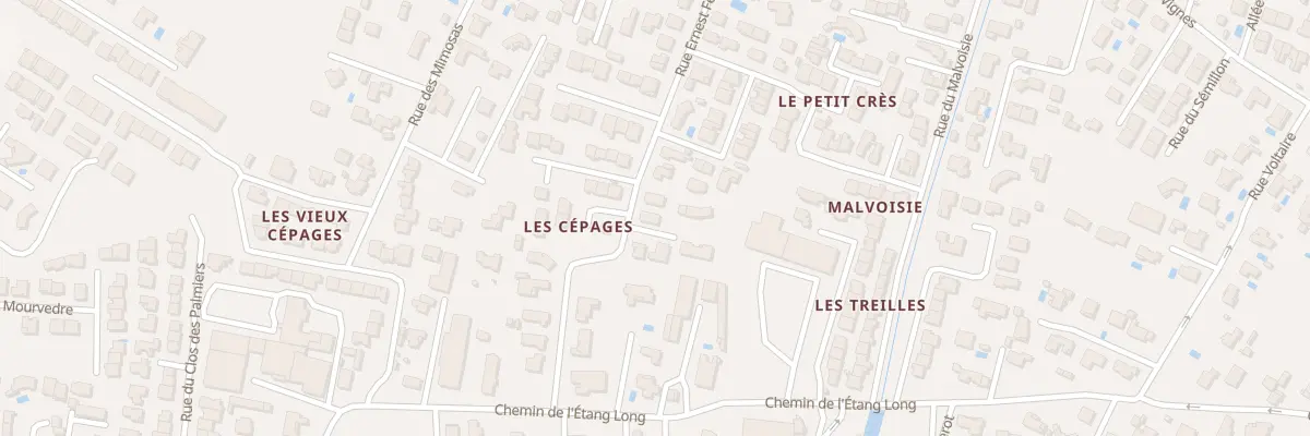 Plan du 15 Rue Ernest Ferroul à Pia