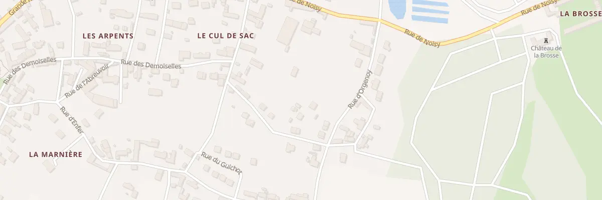 Plan du 10 Rue d’Orgenoy à Ville-Saint-Jacques