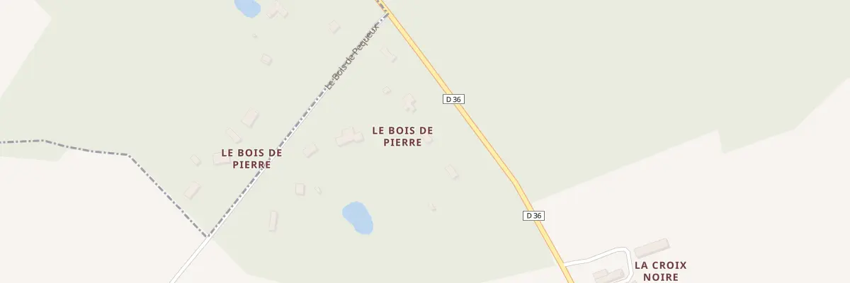 Plan du 7 Le Bois de Pierre à Saint-Firmin-des-Bois