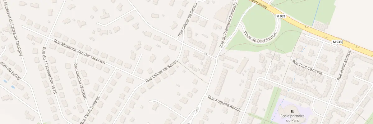 Plan du 15 Rue Olivier de Serres à La Chapelle-d’Armentières