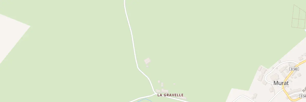 Plan du 1 La Gravelle à Murat