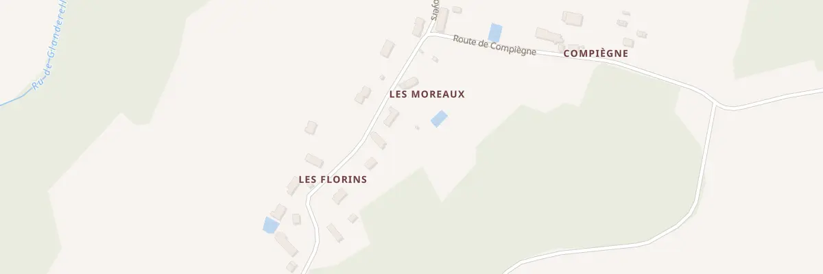 Plan du 582 Rte des Florins Moreaux à Château-Renard