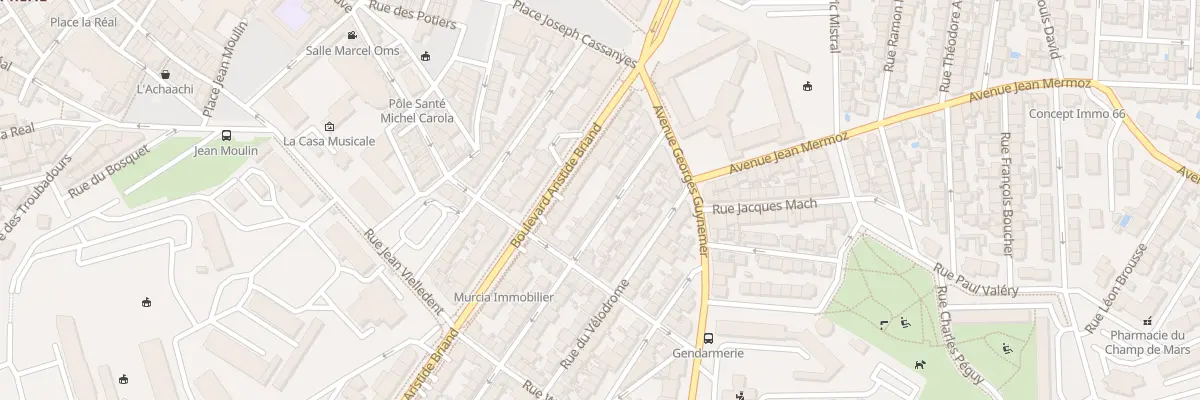 Plan du 18 Rue du Stadium à Perpignan