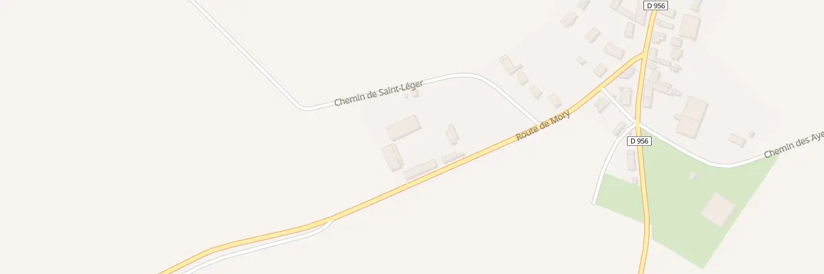 Plan du 6 Rte de Mory à Écoust-Saint-Mein