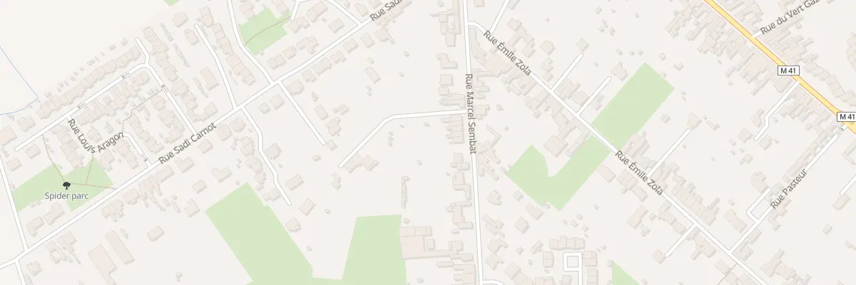 Plan du 187 Rue Marcel Sembat à Sainghin-en-Weppes