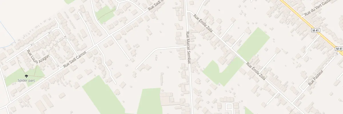 Plan du 185 Rue Marcel Sembat à Sainghin-en-Weppes