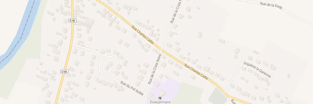 Plan du 18 Rue Charles Caille à Montmacq