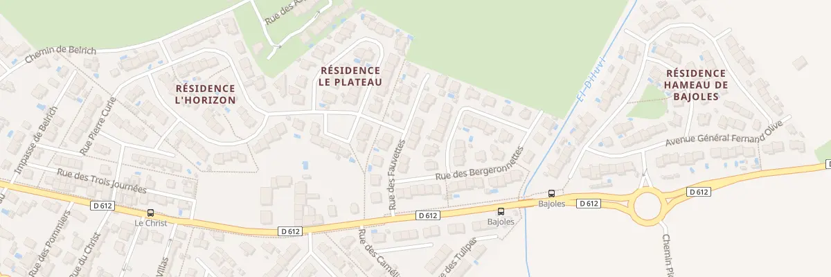 Plan du 7 Rue des Fauvettes à Bages
