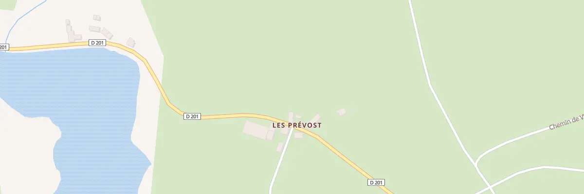 Plan du 5097 Les Prevost à Saint-Bonnet-de-Four