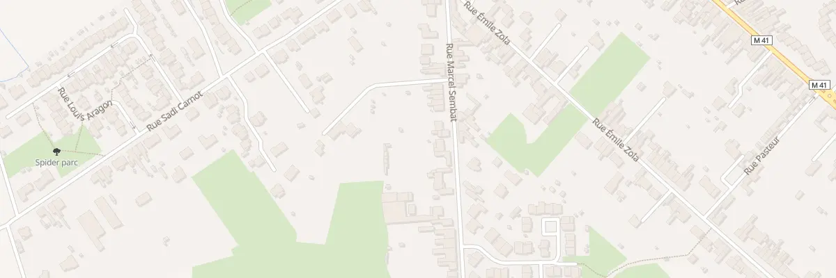 Plan du 215 Rue Marcel Sembat à Sainghin-en-Weppes