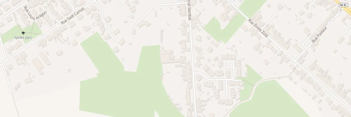 Plan du 295 Rue Marcel Sembat à Sainghin-en-Weppes