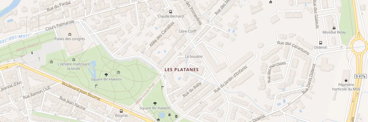 Plan du 10 Rue des Mimosas à Perpignan