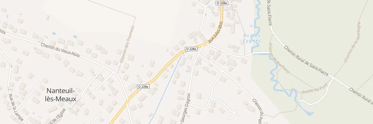 Plan du 45 Rue Georges Dagron à Nanteuil-lès-Meaux