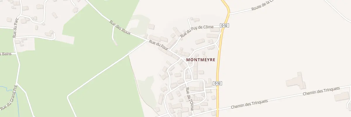 Plan du 11 Rue de l’Oche à Ceyssat