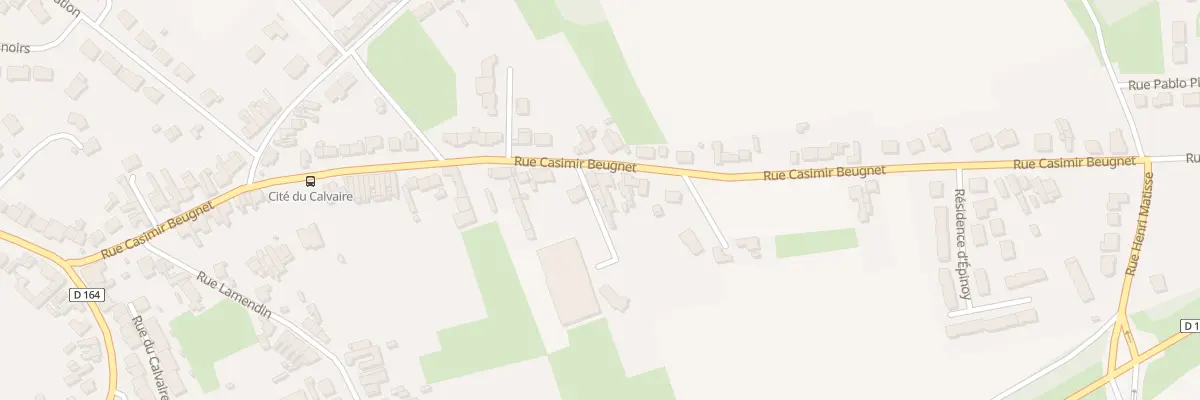 Plan du 404 Rue Casimir Beugnet à Meurchin