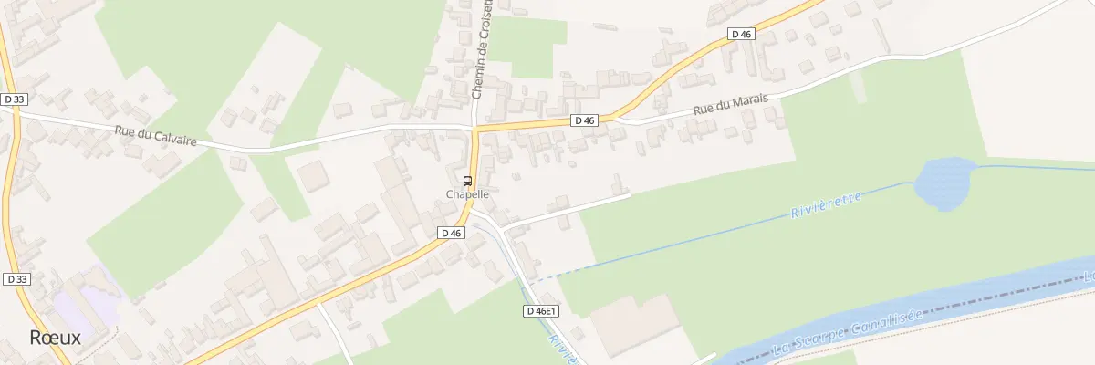 Plan du 5 Rue Henri Robert à Rœux
