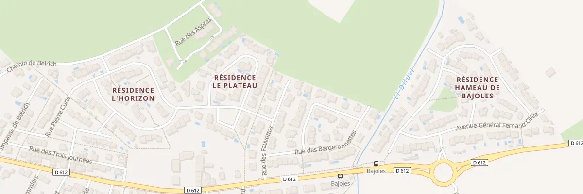 Plan du 15 Rue des Fauvettes à Bages