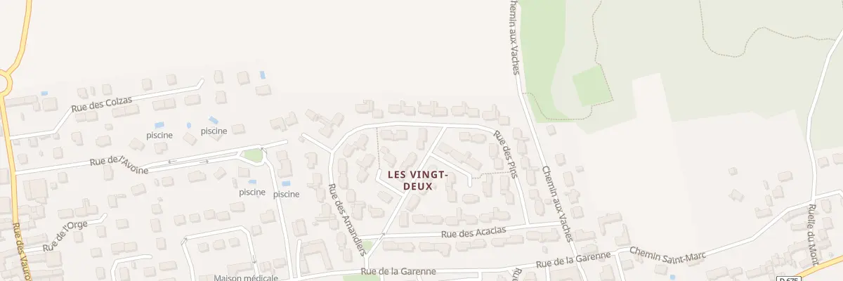 Plan du 18 Rue des Amandiers à La Grande-Paroisse