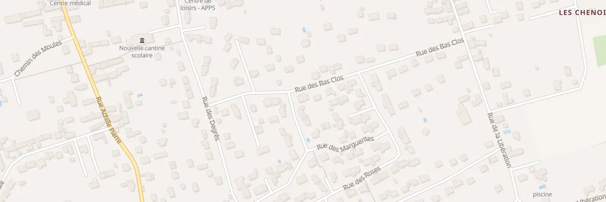 Plan du 12 Rue des Bas Clos à La Grande-Paroisse