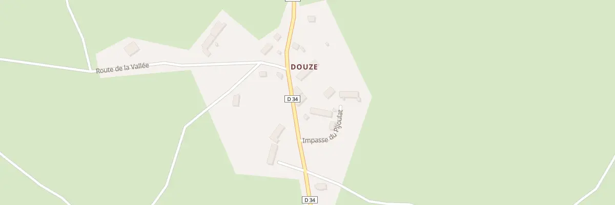Plan du 5117 Douze à Paulhac