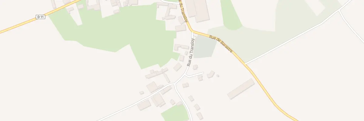 Plan du 5 Rue du Transloy à Villers-au-Flos