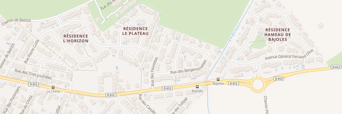Plan du 4 Rue des Hirondelles à Bages