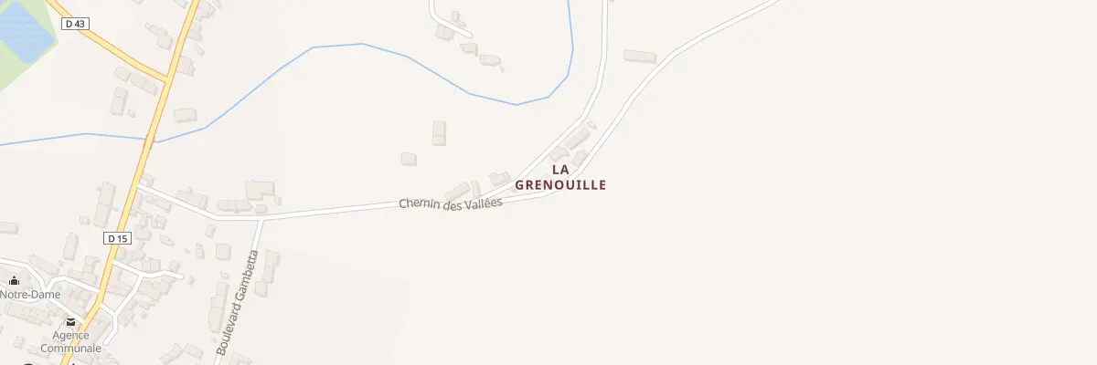 Plan du 289 La Grenouille à Germigny-l’Exempt