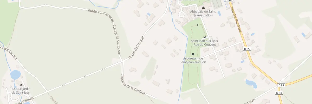Plan du 9T Rte du Parquet à Saint-Jean-aux-Bois