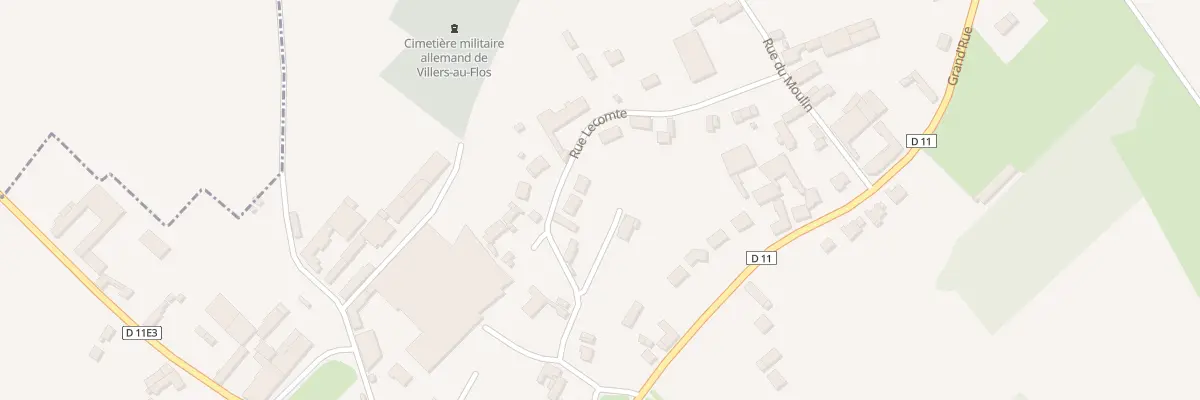 Plan du 12B Rue le Comte à Villers-au-Flos