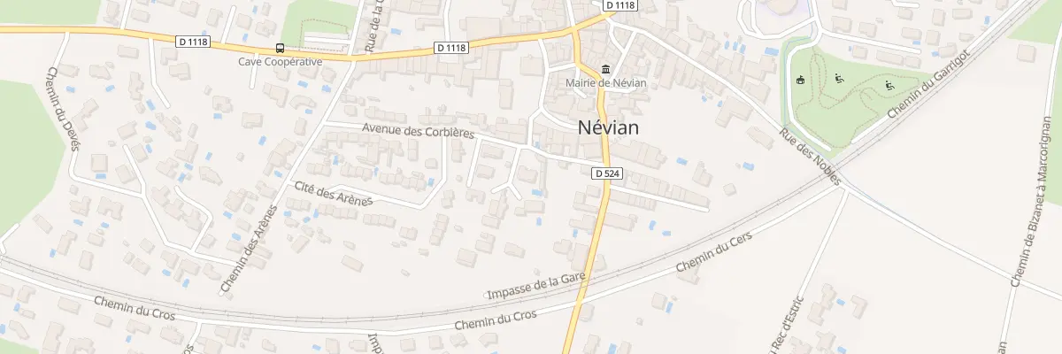 Plan du 10 Rue de la Forge à Névian