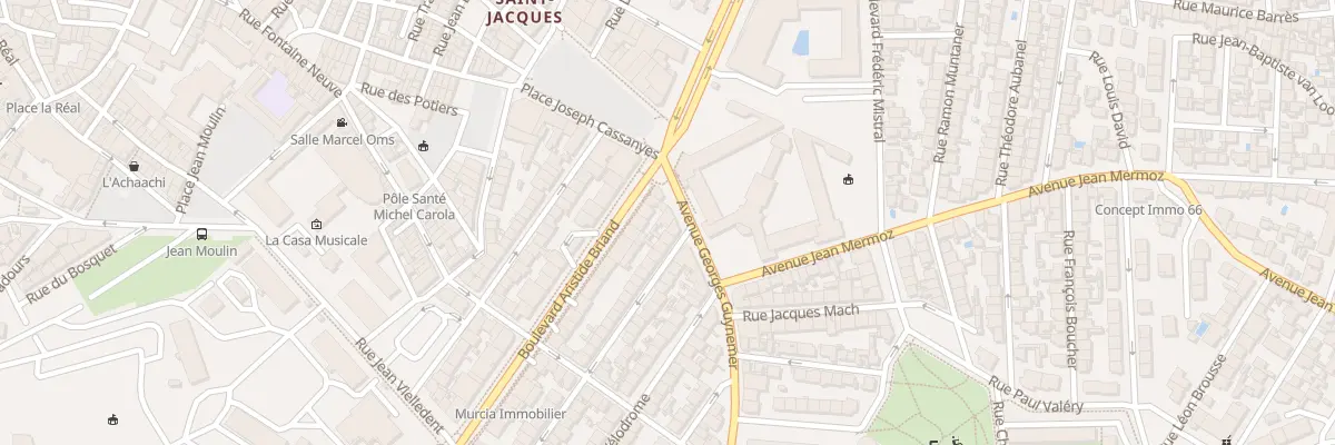 Plan du 4 Av Guynemer à Perpignan
