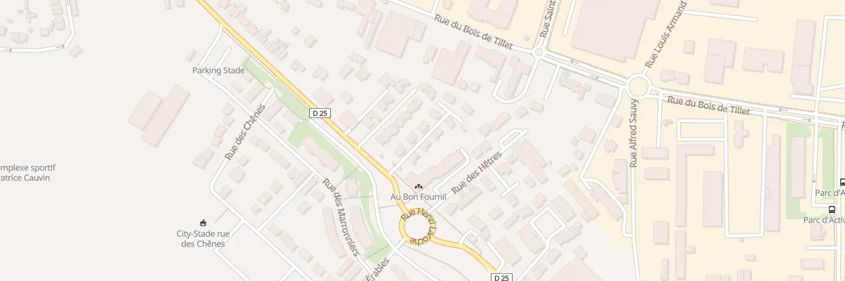 Plan du 55A Rue Henri Laroche à Crépy-en-Valois