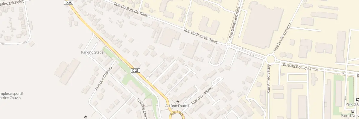 Plan du 53 Rue Henri Laroche à Crépy-en-Valois