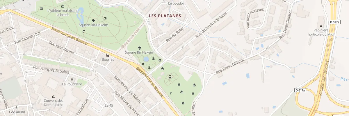 Plan du 2 Rue du Jardin-d’Enfants à Perpignan