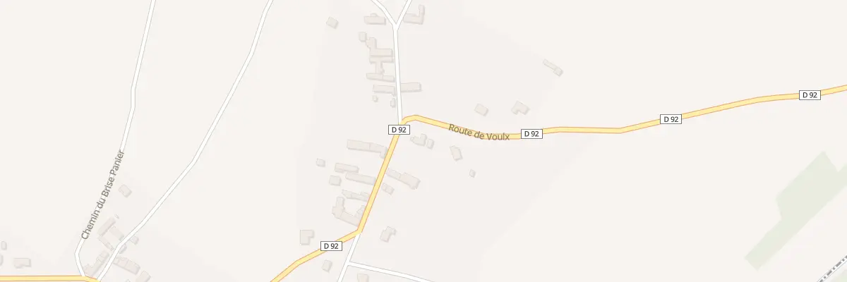 Plan du 2 Rte de Voulx à Villemaréchal