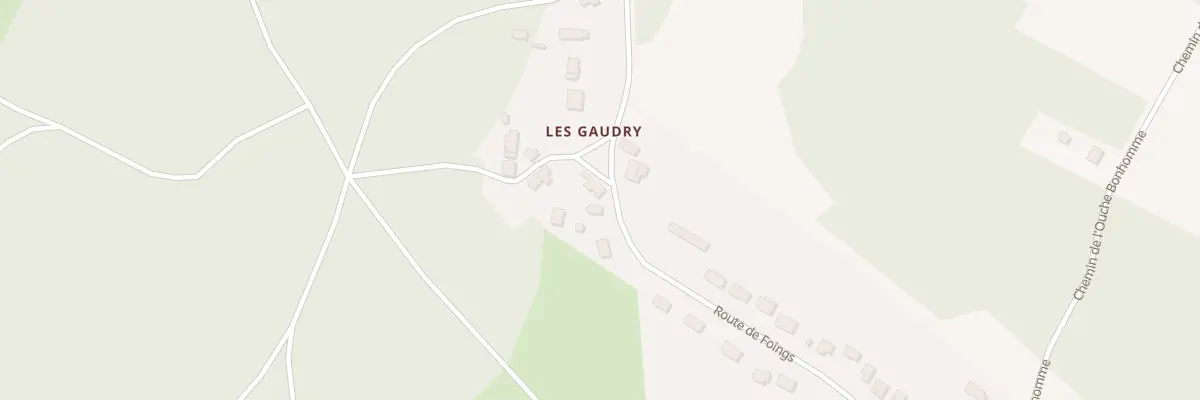 Plan du 2 Pl des Gaudrys à Cosne-Cours-sur-Loire